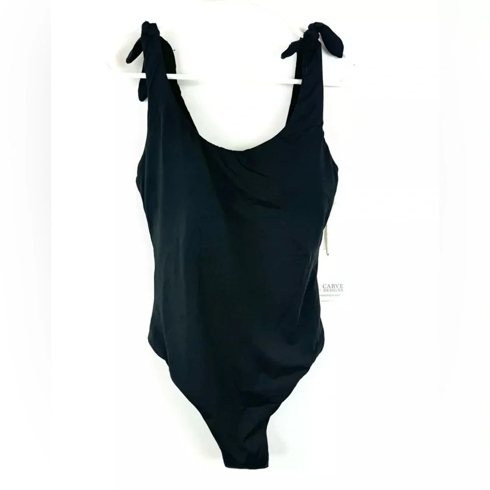 Carve Designs Womens Sandhaven One Piece Swimsuit Black XS